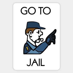 Go to jail Magnet